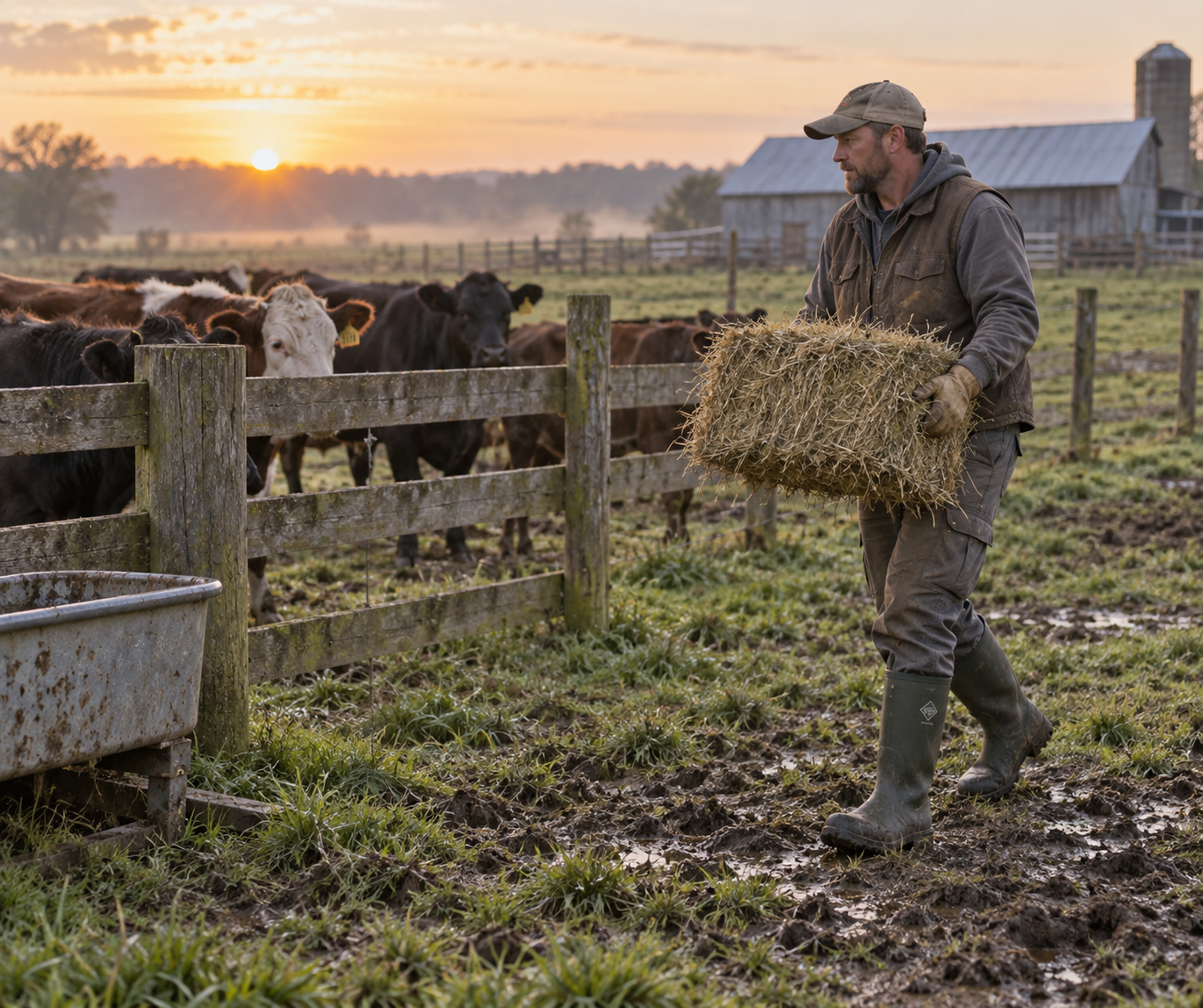 Farm & ranch boots in use